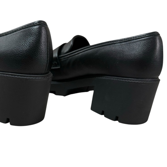 Dolce Vita DV Women’s Black Chunky Platform Loafers Y2K Style Size 8.5 - Picture 9 of 12